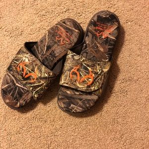 Realtree Memory Foam Slides
